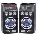 Nueva Llegada Dual 8 Pulgadas bluetooth Prefessional Karaoke Speaker